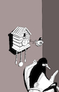 Cartoon: Cuckoo Clock Bomb... (small) by berk-olgun tagged cuckoo,clock,bomb