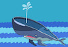 Cartoon: Death of a Whale... (small) by berk-olgun tagged death,of,whale