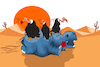 Cartoon: Desert... (small) by berk-olgun tagged desert