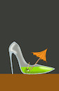 Cartoon: Drinking from Shoes... (small) by berk-olgun tagged drinking,from,shoes