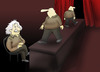 Cartoon: Einstein at Fashion Show.. (small) by berk-olgun tagged einstein