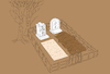 Cartoon: Family Cemetery... (small) by berk-olgun tagged family,cemetery