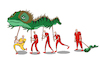 Cartoon: Lizard Festival... (small) by berk-olgun tagged lizard,festival