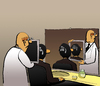 Cartoon: Magritte at Barber... (small) by berk-olgun tagged magritte,at,barber