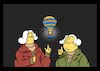Cartoon: Montgolfier Brothers... (small) by berk-olgun tagged montgolfier,brothers
