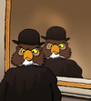 Cartoon: Owl Magritte... (small) by berk-olgun tagged owl,magritte