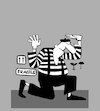 Cartoon: Pantomime... (small) by berk-olgun tagged pantomime
