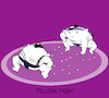 Cartoon: Pillow Fight... (small) by berk-olgun tagged pillow,fight
