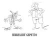 Cartoon: Pinocchio... (small) by berk-olgun tagged pinocchio
