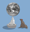 Cartoon: Sculptor Seal... (small) by berk-olgun tagged atlas