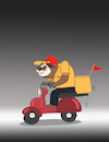 Cartoon: Sloth Delivery... (small) by berk-olgun tagged sloth,delivery