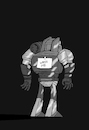 Cartoon: Transformer... (small) by berk-olgun tagged transformer