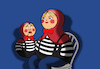Cartoon: Ventriloquist... (small) by berk-olgun tagged ventriloquist