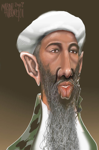 Cartoon: BEN LADEN (medium) by Marian Avramescu tagged mav