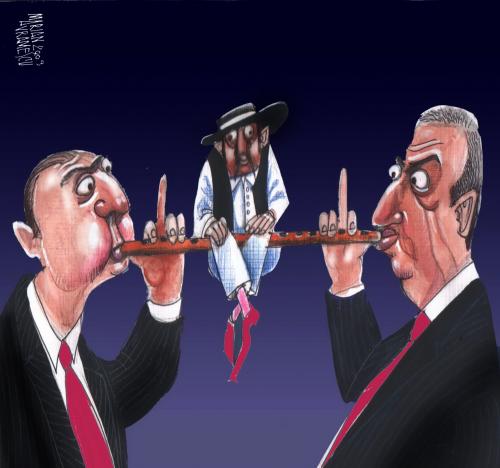 Cartoon: CONSENSUS (medium) by Marian Avramescu tagged mav