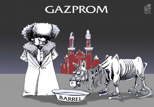 Cartoon: GAZPROM (medium) by Marian Avramescu tagged gazprom
