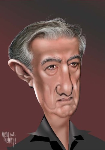 Cartoon: MARIO VARGAS LLOSA (medium) by Marian Avramescu tagged mmmmmmmm