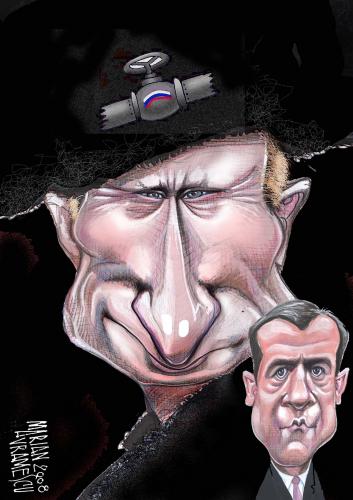 Cartoon: Russia (medium) by Marian Avramescu tagged petrol