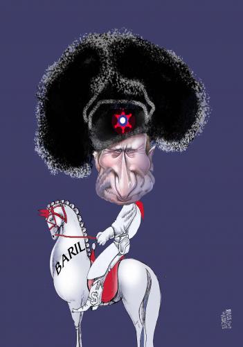 Cartoon: The tzar (medium) by Marian Avramescu tagged the,tzar
