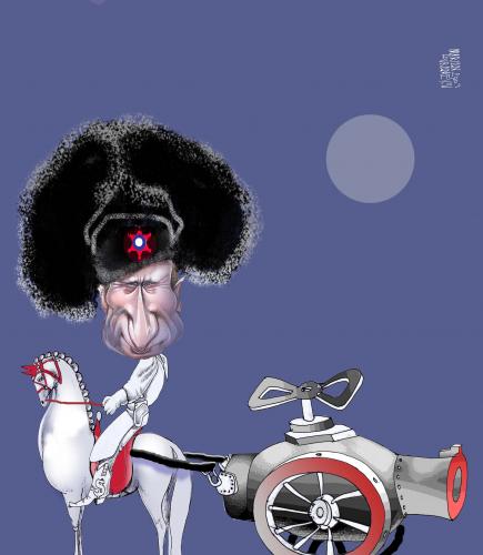 Cartoon: TZAR OF GAZPROM (medium) by Marian Avramescu tagged mav