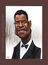 Cartoon: DENZEL WASHINGTON (small) by Marian Avramescu tagged happy,birthday,70