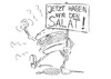 Cartoon: Burgerbewegung (small) by Glenn M Bülow tagged bürgerbewegung,hamburger,pegida,protest,demonstration,salat