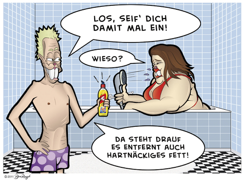 Cartoon: Zähne einer Ehe (medium) by Snägels tagged snägels