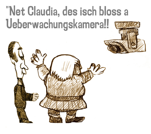 Cartoon: claudia (medium) by jenapaul tagged politik,claudi,roth,politiker,grüne,die,grünen
