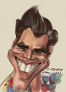 Cartoon: Jim Carrey (small) by zsoldos tagged jim carrey