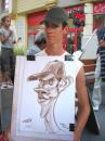 Cartoon: Live caricature (small) by zsoldos tagged live