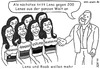 Cartoon: Lena weltweit (small) by TDT tagged european,song,contest,lena,raab