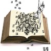 Cartoon: Book-acrobat (small) by zu tagged book,artiste,acrobat,letter