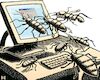 Cartoon: Bugs (small) by zu tagged bug,computer