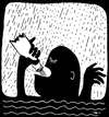 Cartoon: drnking (small) by zu tagged drinking,rain