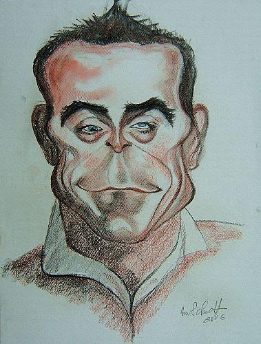 Cartoon: robbie williams (medium) by zichy2008 tagged berühmte,personen