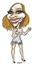 Cartoon: Charlotte Perelli (small) by jeander tagged charlotte,perelli,singer,artist,swedish