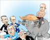 Cartoon: The elephant in the room (small) by jeander tagged trump,eu,press,media,us,nato,un