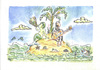 Cartoon: triton (small) by rakbela tagged triton,fish,guitar,island,sea,music