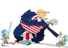 Cartoon: Trump policy (small) by Popa tagged trump,usa,us