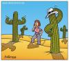 Cartoon: wüste (small) by pentrick tagged wüste,machos,