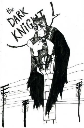 Cartoon: THE DARK KNIGHT (medium) by Jorge Fornes tagged illustration