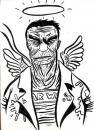 Cartoon: FALLEN ANGEL (small) by Jorge Fornes tagged ilustration