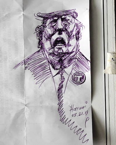 Cartoon: An Ugly Version of Adolf (medium) by ylli haruni tagged trump,donald,president