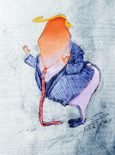 Cartoon: Trump (medium) by ylli haruni tagged donald,trump