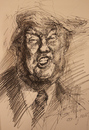 Cartoon: My name is Trump and I am a Dick (small) by ylli haruni tagged donald trump