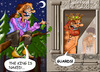Cartoon: the king is naked (small) by hakanipek tagged king,the,naked,love,making,sex,peeper