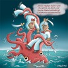 Cartoon: Hauptsache frisch!!! (small) by neufred tagged tintenfisch,monster,seeungeheuer,seemannsgarn,alfred,neuwald