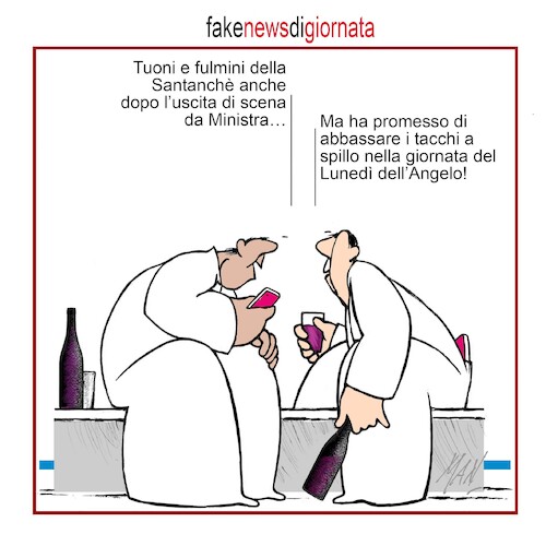 Cartoon: A Pasquetta (medium) by Enzo Maneglia Man tagged vignette,umorismo,grafico,fighillearte,piccolomuseu,di,fighille,ita