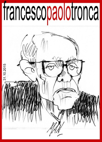 Cartoon: Francesco Paolo Tronca (medium) by Enzo Maneglia Man tagged personaggi,caricature,man,maneglia,tronca,paolo,francesco
