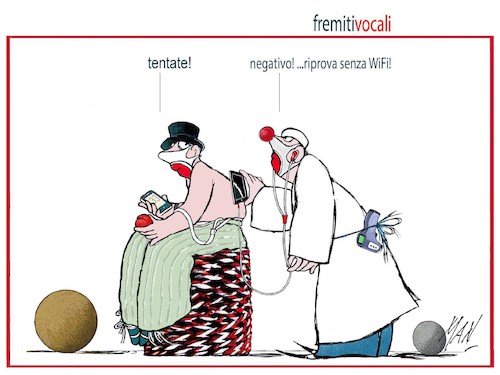 Cartoon: Fremiti vocali (medium) by Enzo Maneglia Man tagged vignetta,spilli,umorismo,grafico,grafica,satira,di,enzo,maneglia,man,per,fighillearte,piccolomuseo,fighille,ita